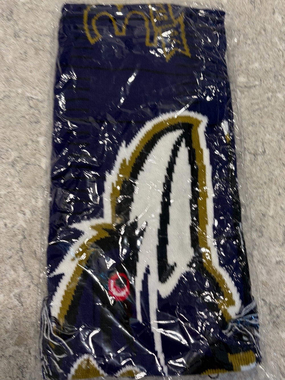 Baltimore Ravens NFL 30th Anniversary Scarf NWT
